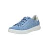 Sneaker ARA "Ara Sneaker Leder", Damen, Gr. 40, blau (blau, weiß), Leder, casual, Schuhe