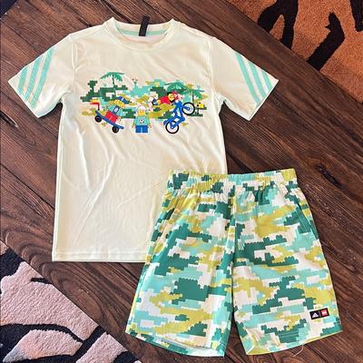 Adidas Matching Sets | Lego By Adidas Boys Set, Size S | Color: Green | Size: Sb