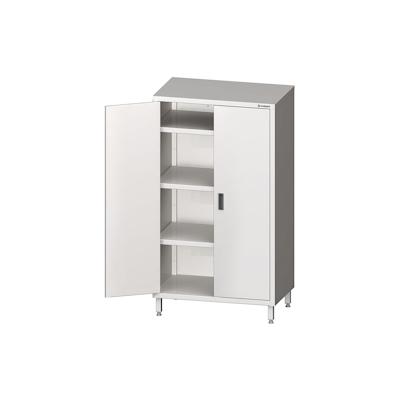 Stalgast Hochschrank mit Flügeltüren, 3 höhenverstellbare Einlegeböden, 1000x600x1800 mm (BxTxH) Image