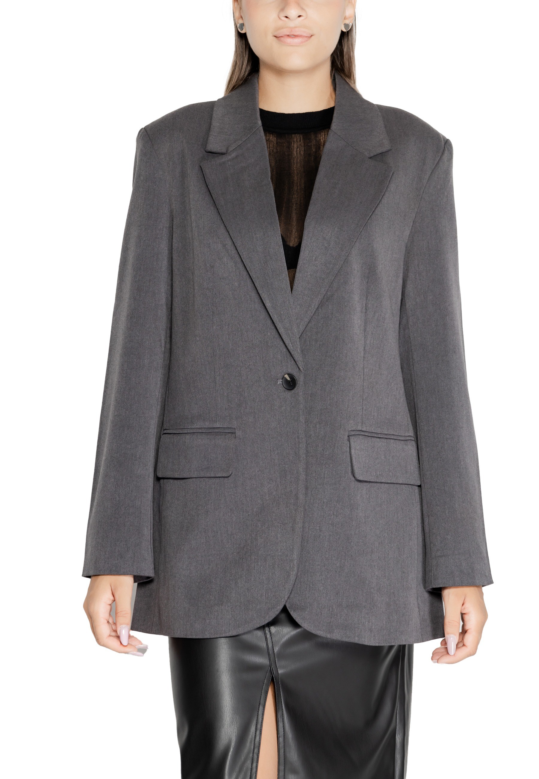 Grauer Blazer Modell A Image