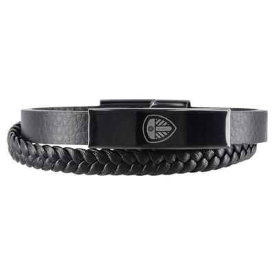 Lederarmband mit Leeds United Wappen Image