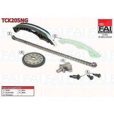 Fai Autoparts Steuerkettensatz [Hersteller-Nr. TCK205NG] für Mitsubishi, Smart Image