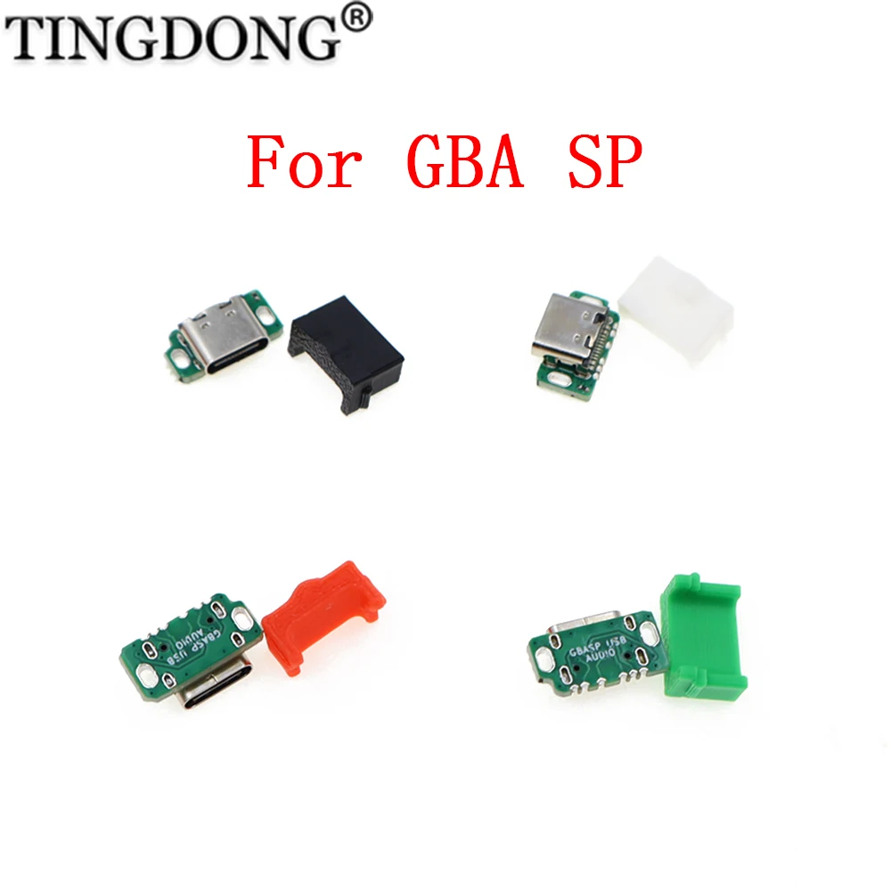 Für Gameboy Advance SP USB Typ-C Buchse Stecker Volle Neue USB-C Lade Port kits Für GBA SP Konsole Image