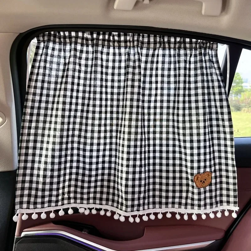 Auto Sonnenschirm Cartoon Stoff Auto Sonnenschirm Wärmedämmung Sonnenschutz Vorhänge Image