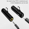 USB Tipo C A 3.5mm Jack TypeC Audio Splitter Cavo Per Cuffie Auricolare Aux 3.5 Adattatore Caricatore Usb-c Per Xiaomi Mi6 Mix2 Huawei
