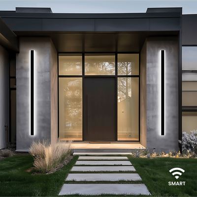 Haylen (Smart Lights) | Waterproof LED Wall Light | 59" / 150 Cm / 3 Colors + Dimming / Smart App + Remote Control | Outdoor Lighting | MOD LIGHTING