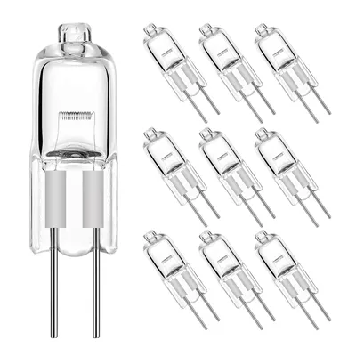 10pcs 12V G4 Halogen Bulb 12v G4 Bulb G4 Halogen Bulb Warm White Bulb Beads Crystal Lamp Halogen Bulb 5W/10W/20W/35W/50W
