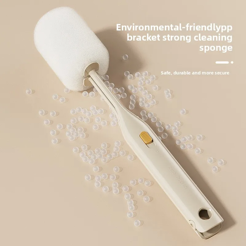 Bürste Wasserbecher Reinigung langer Griff Flaschenwaschbürste keine toten Ecken zum Entfernen von Teeflecken Schwamm kleine Bürste Image