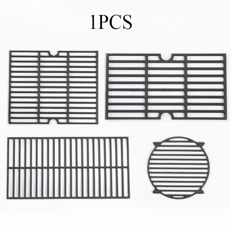 1PCS Gusseisen Grill Net BBQ Werkzeug barbecue grill rost ersatz zubehör Image