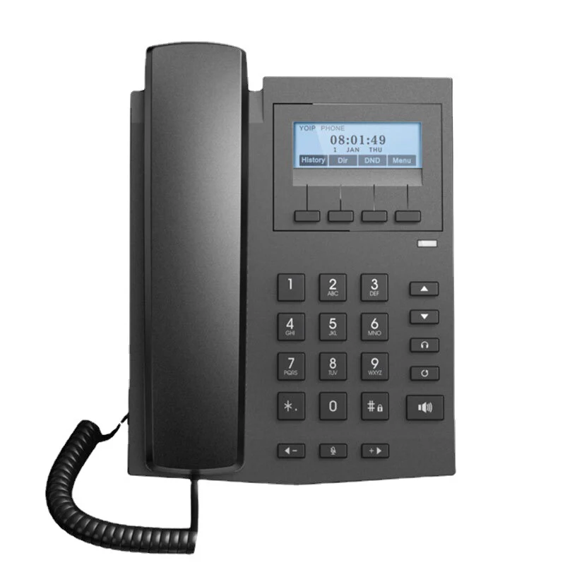 106W Wireless IP Phone VOIP Network Phone WiFi Wireless Extension Phone per Office Hotel