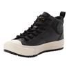 Sneaker CONVERSE "CHUCK TAYLOR ALL STAR MALDEN STREET WATERPROOF BOOT", Gr. 42, total eclipse, schwarz, Synthetik, sportlich, Schuhe, wasserddicht