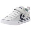 Sneaker CONVERSE "PRO BLAZE STRAP LEATHER EASY ON", Gr. 32, barely grau, navy, weiß, Leder, sportlich, Schuhe