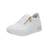 Sneaker RIEKER "Rieker Sneaker Synthetik", Damen, Gr. 41, weiß, Synthetik, casual, Schuhe