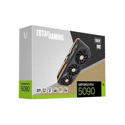 ZOTAC Grafikkarte "GAMING GeForce RTX 5090 SOLID OC", eh13, Grafikkarten