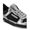 Sneaker PLEIN SPORT "VIPER LUXE // GEN.X.05", Gr. 44, Normalschaft, 0270, schwarz, silber, Schuhe