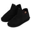 Hausschuh APOLLO "LADIES HOME BOOTS SUEDE", Damen, Gr. 37/38, schwarz, Obermaterial: 100% Polyester. Futter: 100% Polyester. Laufsohle: 100% Gummi, unifarben, klassisch, Schuhe, mit Logoprägung und kuscheligen, wärmenden Innenfutter