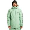 Snowboardjacke DC SHOES "Basis 10K", Herren, Gr. M, grün, 100% Polyester, Jacken