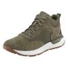 Schnürboots TIMBERLAND "VOYAGER PARKMID LACE UP SNEAKER", Gr. 41,5, dunkelgrün suede, Leder, sportlich, Schuhe, Winterschuhe, Sneakerboots, Winterboots