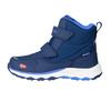 Winterstiefel TROLLKIDS "KIDS HAFJELL WINTER BOOTS", Gr. 39, blau (navy, medium blau), Synthetik, mehrfarbig, sportlich, Schuhe, wasserdicht, Klettverschluss, reflektierende Details