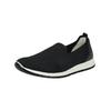 Slipper IMAC "Imac Slipper Lederimitat/Textil", Damen, Gr. 41, schwarz, Lederimitat, Textil, casual, Schuhe