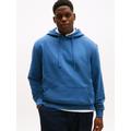 Kapuzensweatshirt "ESSENTIAL TERRY HOODY", Herren, Gr. 4XL, blau (aegean sea), Sweatware, Obermaterial: 100% Baumwolle, TOMMY HILFIGER BIG & TALL, unifarben, casual, regular fit normal, Rundhals, Langarm eingesetzt Rippbündchen, Sweatshirts, Große...
