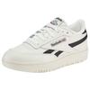 Sneaker REEBOK CLASSIC "CLUB C DOUBLE REVENGE", Gr. 38, chalk, cschwarz, chalk, Synthetik, Textil, sportlich, Schuhe