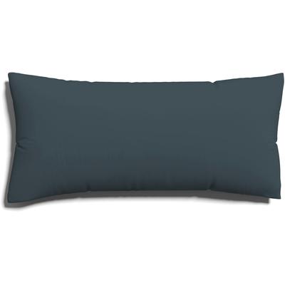 Kissenbezug SCHLAFGUT "EASY Jersey", grau (grau deep), B:40cm L:80cm, Jersey, Obermaterial: 100% Baumwolle, Kissenbezüge, Kissenhülle mit Reißverschluss, weich und saugfähig, Kissenbezug Image