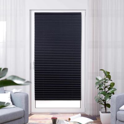 Plissee K-HOME "COMO", schwarz, B:40cm H:210cm, Obermaterial: 100% Polyester, Plissees Image