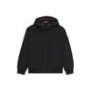 Blouson BOSS ORANGE "Osis", Herren, Gr. 54, schwarz (schwarz001), Web, Obermaterial: 100% Polyester, unifarben, casual, relaxed fit normal, Langarm Rippstrickbündchen, Jacken, relaxed fit, mit wattierter Kapuze, verdeckter Reißverschluss