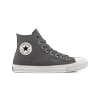 Sneaker CONVERSE "CHUCK TAYLOR ALL STAR WIDE", Gr. 37, sharkskin, vintage weiß, vintage weiß, Textil, sportlich, Schuhe