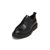 Schlupfboots MARC O'POLO "aus edlem Kalbleder", Damen, Gr. 42, schwarz, Obermaterial: 100% Leder (Rind), unifarben, Schuhe