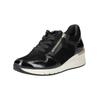 Sneaker GABOR COMFORT "Gabor Comfort Sneaker Veloursleder/Textil", Damen, Gr. 40, schwarz, Veloursleder, Textil, casual, Schuhe