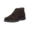 Schnürstiefelette GEOX "Geox Stiefelette Leder/Synthetik", Herren, Gr. 43, braun (dunkelbraun), Leder, Synthetik, casual, Schuhe