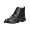 Schnürstiefelette PIKOLINOS "PIKOLINOS Stiefelette Leder", Damen, Gr. 37, schwarz, Leder, casual, Schuhe