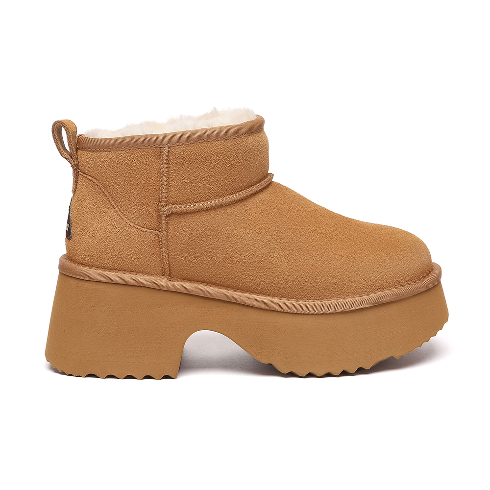 EVER AU Australien Damen Nicobar 3-Wege Stil Plattform Stiefel Image