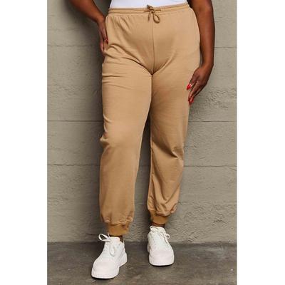 Jogginghose aus einer Baumwollmischung mit Kordelzug Image