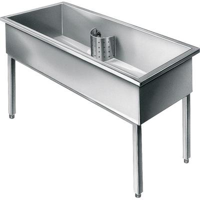 KWC Aquarotter Werkraumbecken, SIRIUS, Edelstahl, 1500x800x600 mm, Unterbau, 2000100357 2000100357 Image
