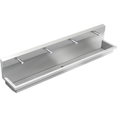 KWC Aquarotter Waschplatzeinheit, PLANOX, Edst., 2400x530x440 mm, 4xWandventil hydr., 3600004026 3600004026 Image