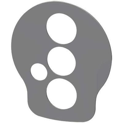 KWC Aquarotter Rosette, F5, Edelstahl, für Armatureneinheit, Baujahr bis 2021, 2030065031 2030065031 Image