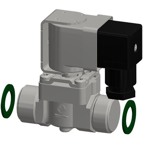 KWC Aquarotter Magnetventil, G3/4B, 24 VAC, 3600001770, 3600001770 3600001770 Image