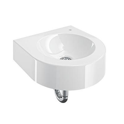 KWC Aquarotter Wandtrinkbrunnen, ANIMA, MIRANIT, 400x110x400 mm, HL rechts, 2000105177 2000105177 Image