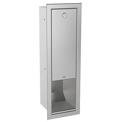 KWC Aquarotter Seifenspender, RODAN, Edelstahl, 116x321x143 mm, Unterputz, 2000090066 2000090066 Image