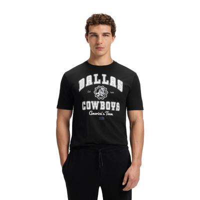 Dallas Cowboys x BOSS Commerical T-Shirt - Schwarz - Herren Image