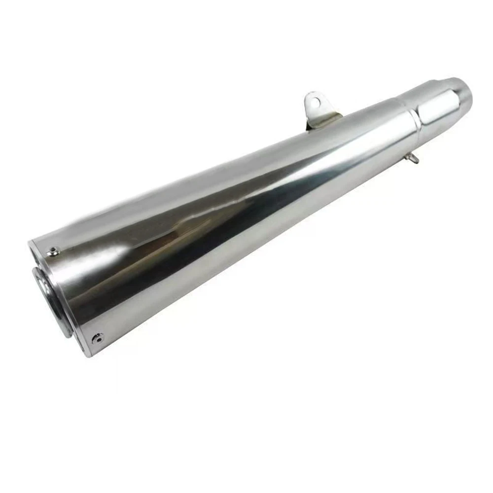Universal 51mm Motorrad Auspuff Edelstahl Schalldämpfer Rohr Escape Moto Roller Für Ninja400 NK250 Z650 R6 X-ADV750 Z900 fahrrad Image