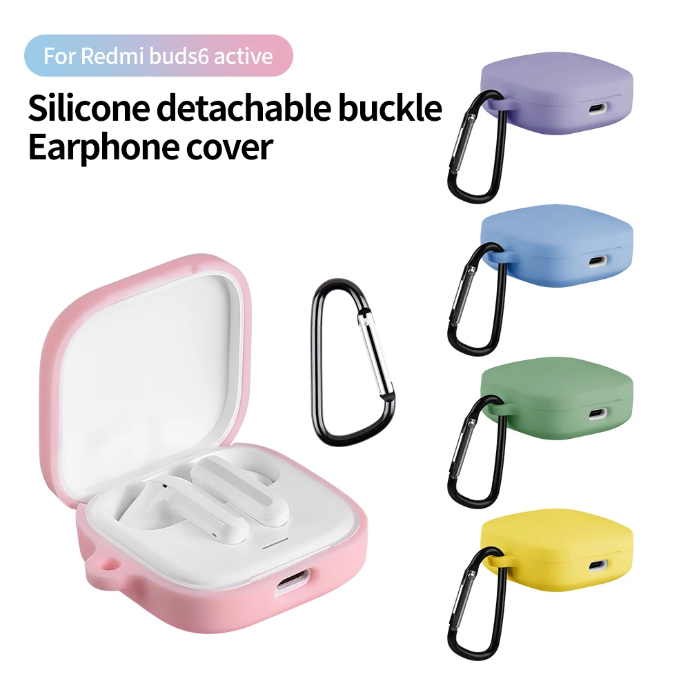 Schützen Sie die Hülle für Xiaomi Redmi Buds 6 Active Cover Bluetooth Wireless Headset Cases für Redmi Buds 6 Active Cover Anti-Fall-Box Image