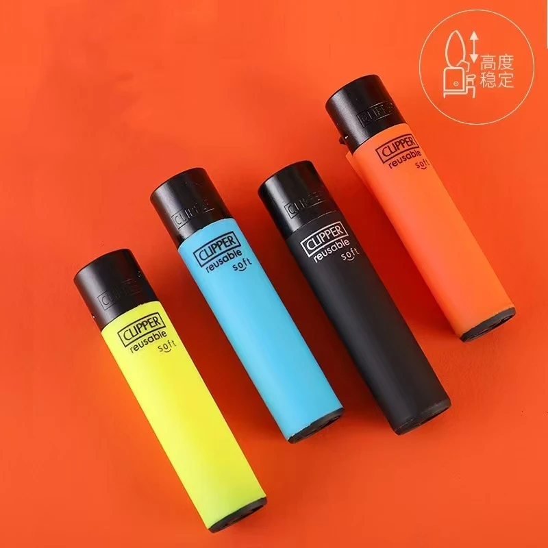 Spanische Kerif-Schleifscheibe, leichtes Füllgasfeuerzeug mit Cartoon-Farbdruck, 8-teiliges Räucherset in Box, Geschenke sammeln Image