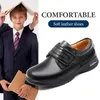 Junge Prinzessin Schuhe Mittleren Alters und Ältere Kinder Kinder Schuhe Mädchen Zeremonie Schuh Frühling Herbst Winter Loafer Kind Schwarz