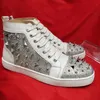 Silber und Weiß Stein Diamant Niet Turnschuhe Männer Flache Schuhe Leinwand Oxfords Paar Schuhe Rote Spitze Loafer Schwarz Gold Casual Schuh