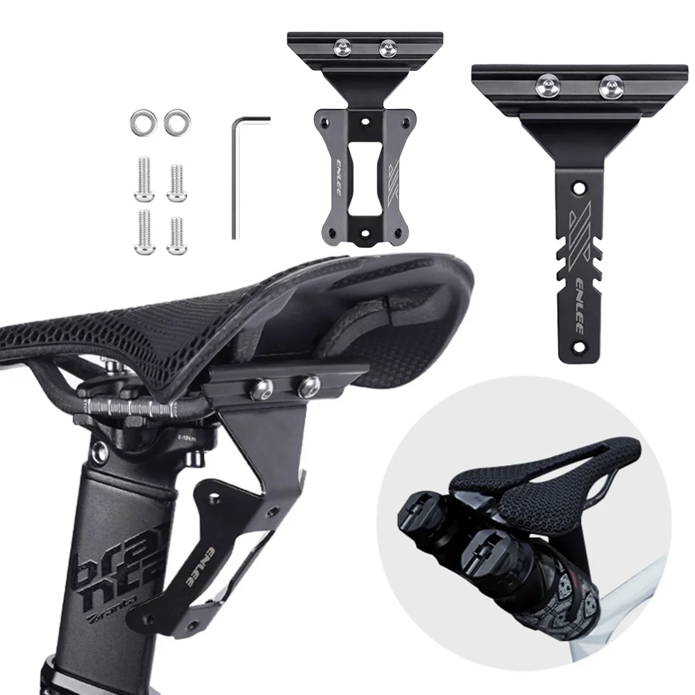 Fahrrad Sattel Flasche Käfig Verlängerung Halter Aluminium Legierung Fahrrad Wasser Tasse Halter Sattel Halterung Rack für MTB Rennrad Image