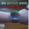 Beliebte Männer Outdoor T-Rex 3 Militär Integrierte GPS SmartWatch Kompass Höhenmesser 10 ATM Wasserdicht 170 Sport HD Bluetooth Anruf Uhr